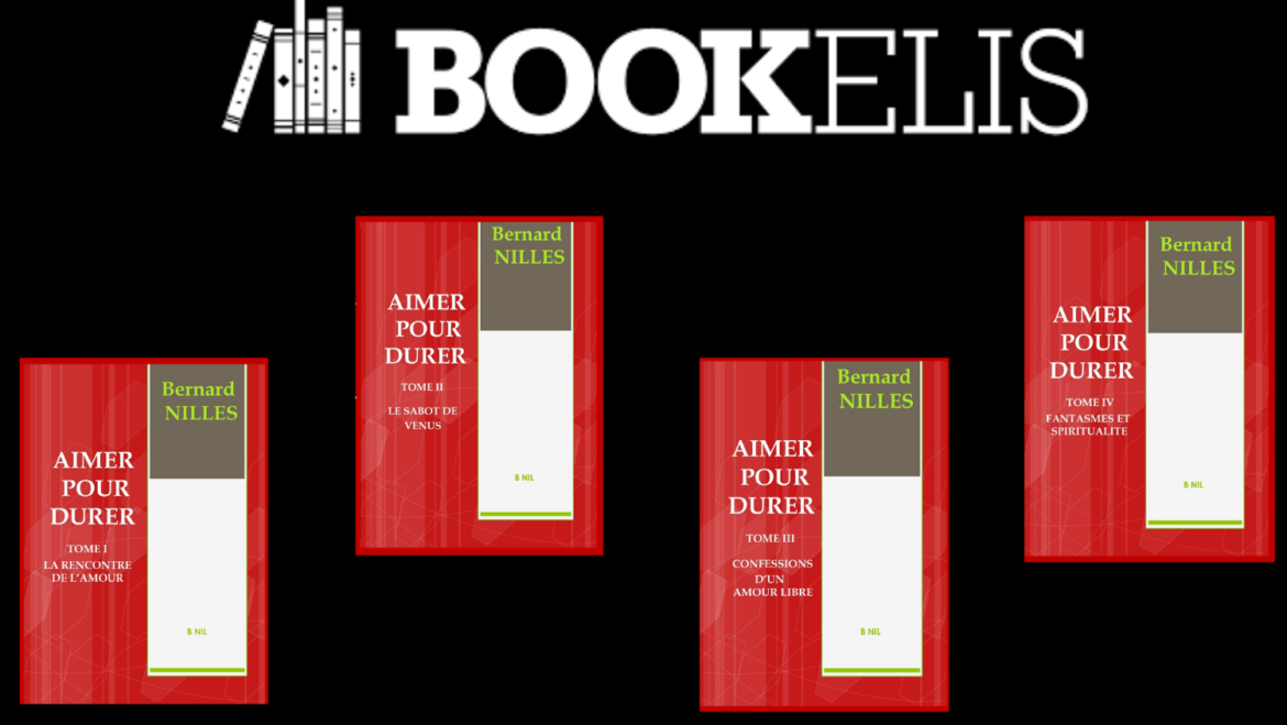 “Aimer pour durer” en 4 tomes, disponible sur Bookelis.